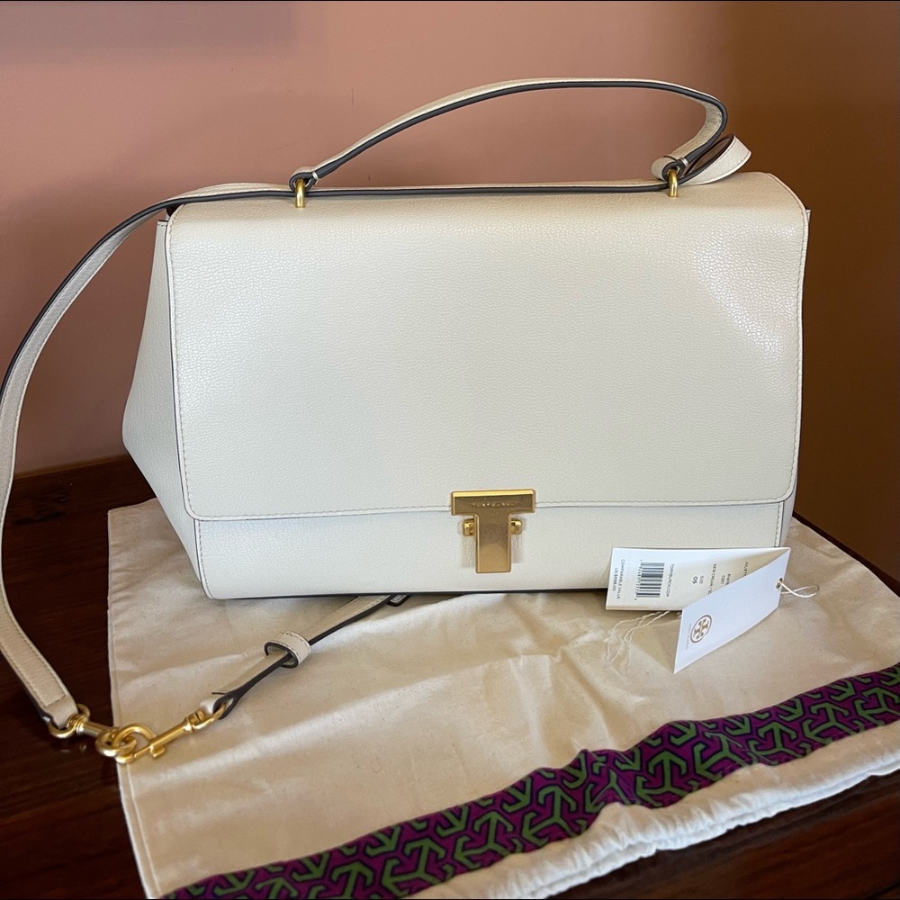 Tory Burch top handle/crossbody brand new with tags, never worn!